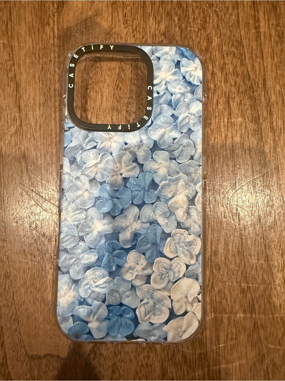 Casetify Blue & White Hydrangea Floral Phone Case- 16 Pro